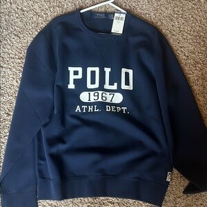 Polo by Ralph Lauren Dark Blue Crewneck Sweater